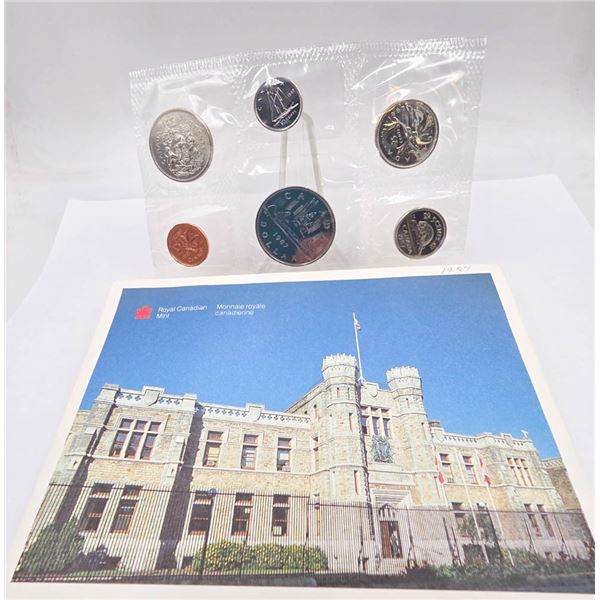 1987 CANADA BRILLIANT UNCIRCULATED RCM COIN SET