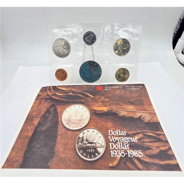 1985 CANADA BRILLIANT UNCIRCULATED RCM COIN SET