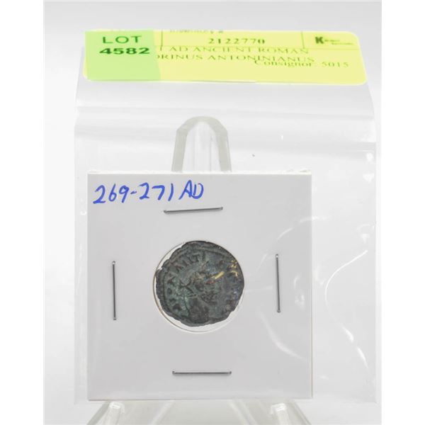 269-271 AD ANCIENT ROMAN VICTORINUS ANTONINIANUS