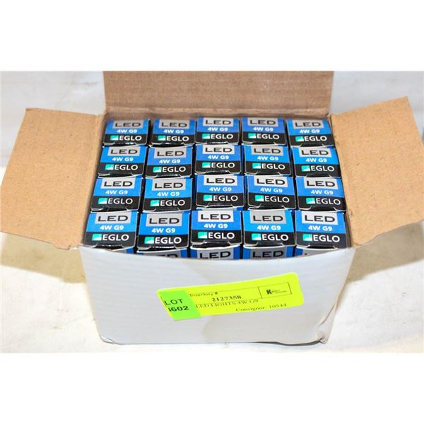 LOT OF LED LIGHTS 4W G9