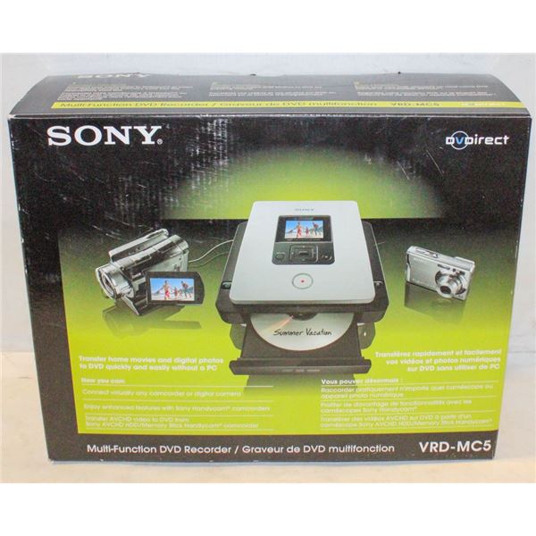 SONY  DVD RECORDER