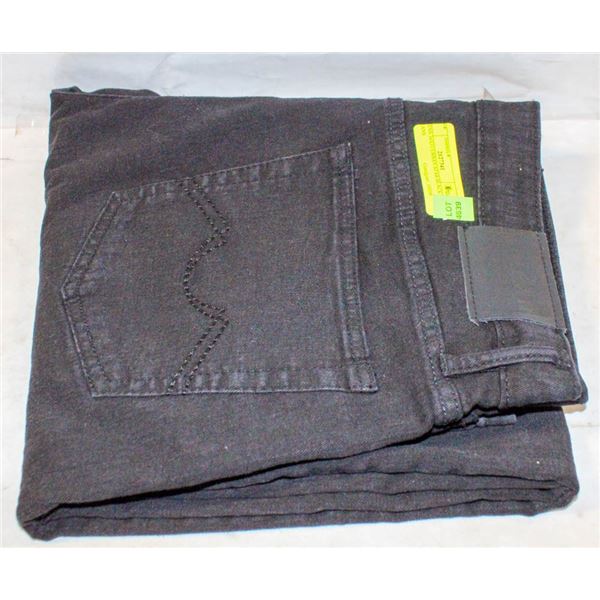 MENS 36X33 URBAN STAR BLACK JEANS