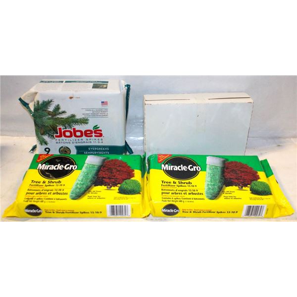 LOT OF MIRACLE GRO TREE&SHRUB SPIKES