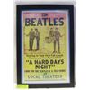 Image 1 : FRAMED THE BEATLES POSTER PRINT