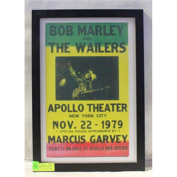 FRAMED BOB MARLEY AND THE WAILERS