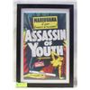 Image 1 : FRAMED MARIHUANA ASSASSIN OF YOUTH