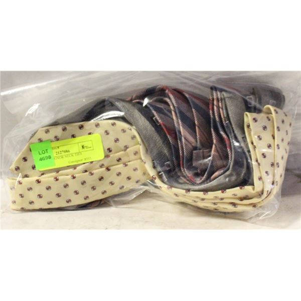 THREE DESIGNOR NECK TIES