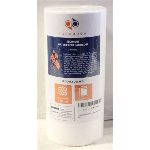 AQUABOON 5 MICRON 10 X 4.5 WELL WATER