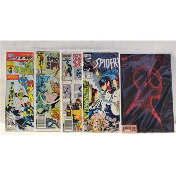 MARVEL COMICS SPIDER-MAN LOT OF 6 COMICS