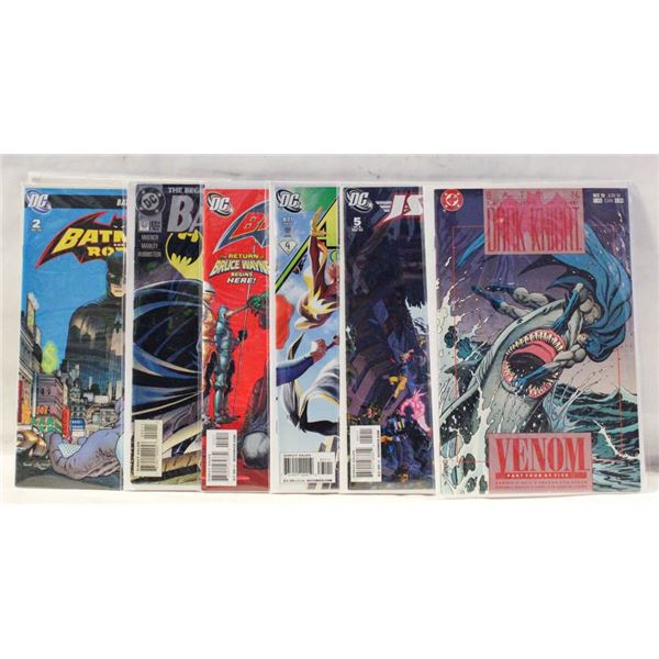 DC COMICS LOT OF 7 BATMAN  COMICS