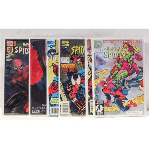 MARVEL COMICS LOT OF 7 SPIDER MAN COMICS