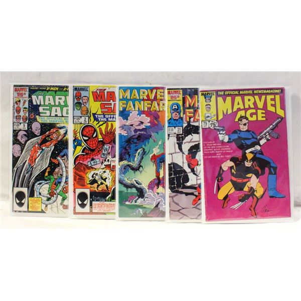 MARVEL COMICS LOT OF BRONZE AGE FANFARE, MARVEL