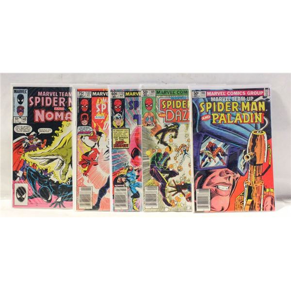 MARVEL COMICS TEAM-UP SPIDER MAN #108, 109 DAZZLER