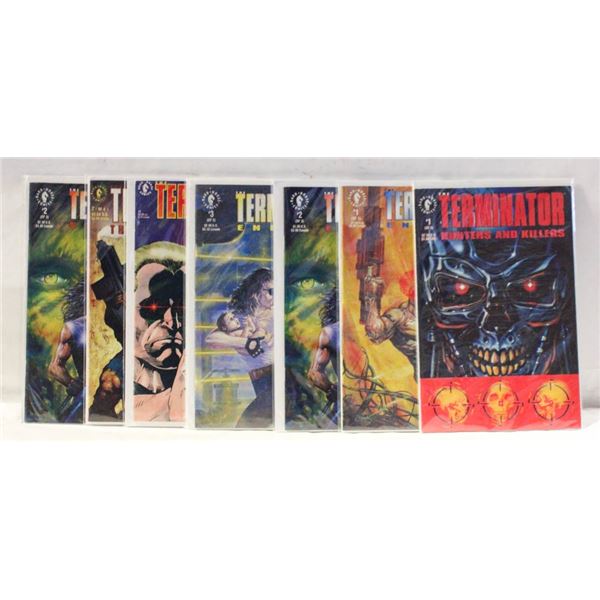 DARKHORSE COMICS LOT OF 8 VINTAGE TERMINATOR