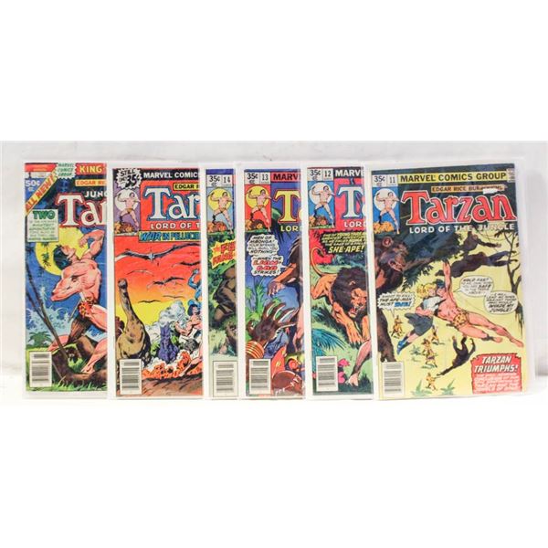 MARVEL COMICS TARZAN LORD OF THE JUNGLE #11,12,13
