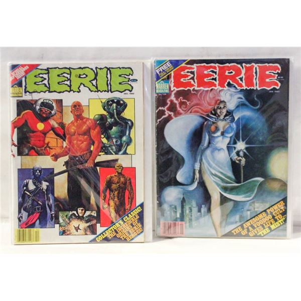 WARREN MAGAZINE EERIE #137, 138 VINTAGE HORROR