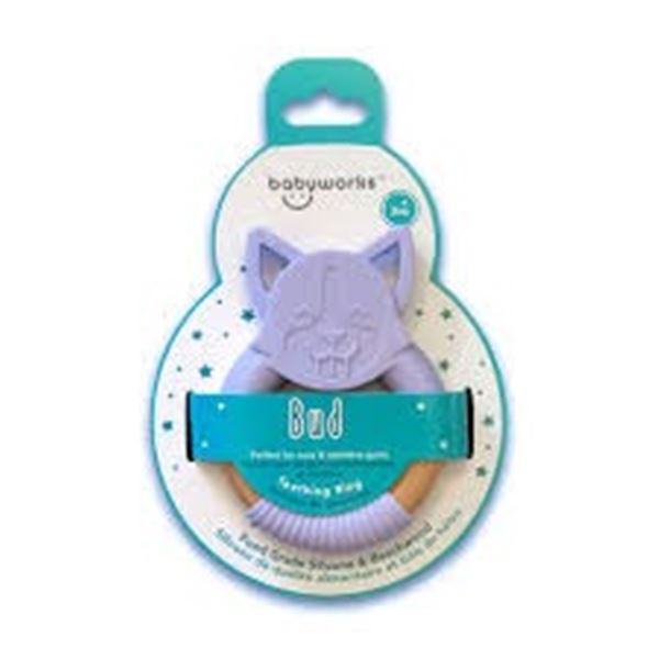 NEW BABYWORKS BUD TEETHING RING