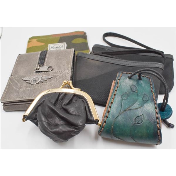 LOT OF WALLET + COIN PURSES