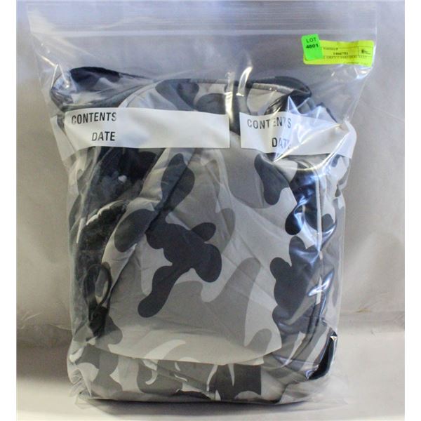 NEW 3XL GREY CAMO DOG VEST