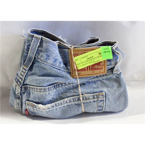 NEW LEVI STRAUSS & CO WOMENS JEAN SHORTS SIZE 27