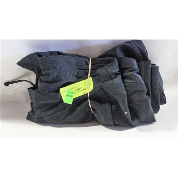 SCRUBLETICS MEDIUM BLACK PANTS