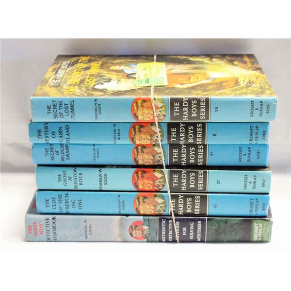 RARE HARDY BOYS DETECTIVE HANDBOOK/XTRA BOOKS