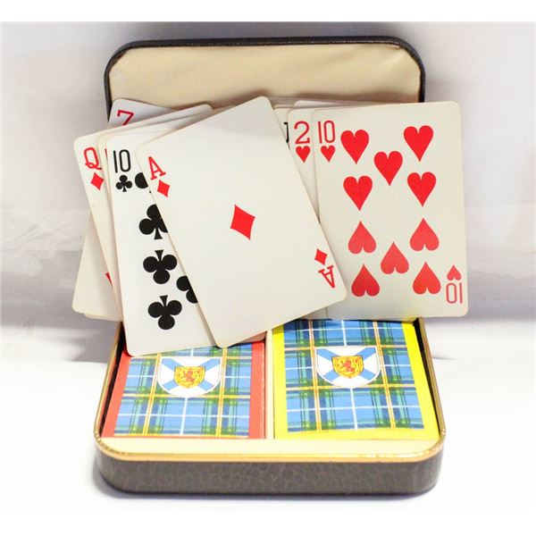 VINTAGE "SCOTTISH ROYAL BANNER" PLAYING CARDS