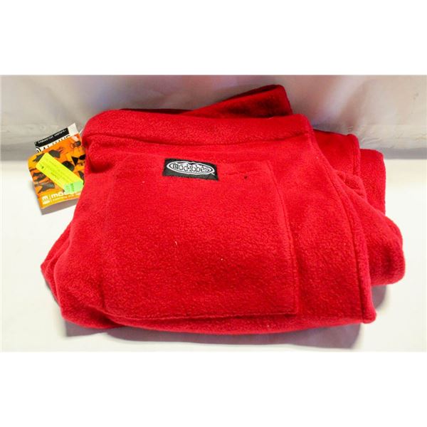 NEW MODROBES FLEECE BAGGY PANTS RED SIZE XL