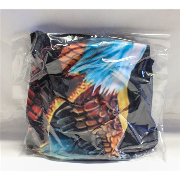 NEW MEDIUM BALD EAGLE BLACK LONG SLEEVE T SHIRT