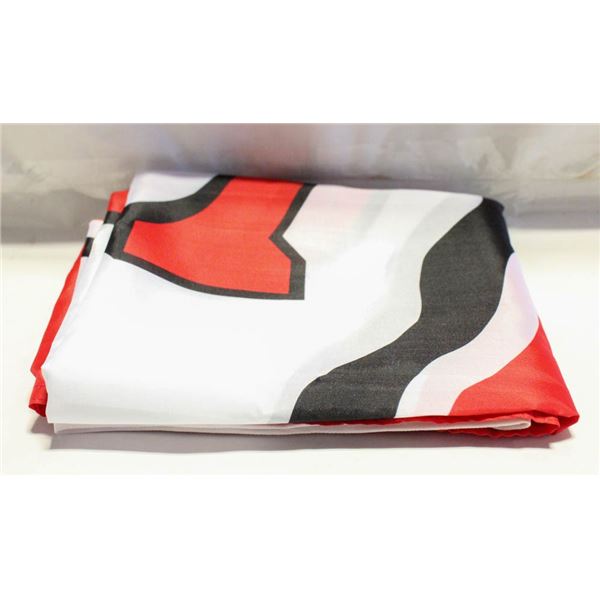 NEW KANSAS CITY CHEIFS FLAG 60" X 36"