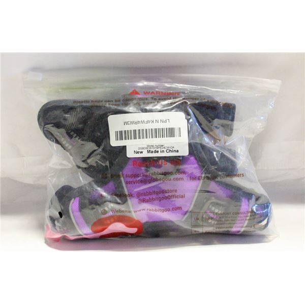 NEW RABBITGOO DOG HARNESS PURPLE