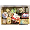 Image 1 : LOT OF VARIOUS VINTAGE TINS