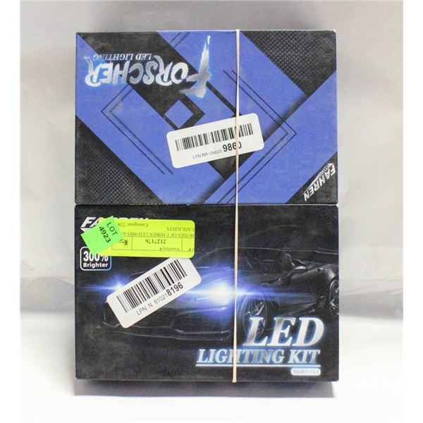 2 BOXES OF FAHREN LED 9005-H11 HEADLIGHTS