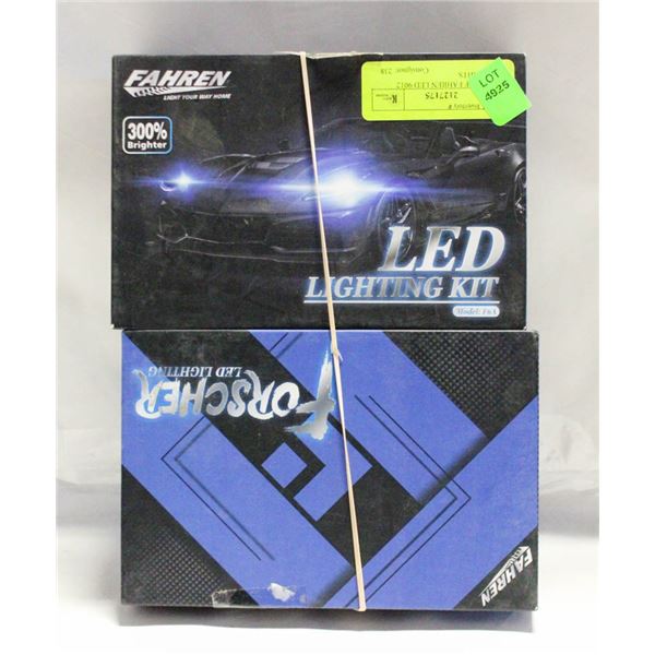2 BOXES OF FAHREN LED 9012 HEADLIGHTS