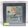 Image 1 : CUSTOM FRAMED “LITTLE MERMAID” PUZZLE