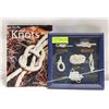 Image 1 : BRAND NEW, KNOT THEMED BOOK AND FRAMED