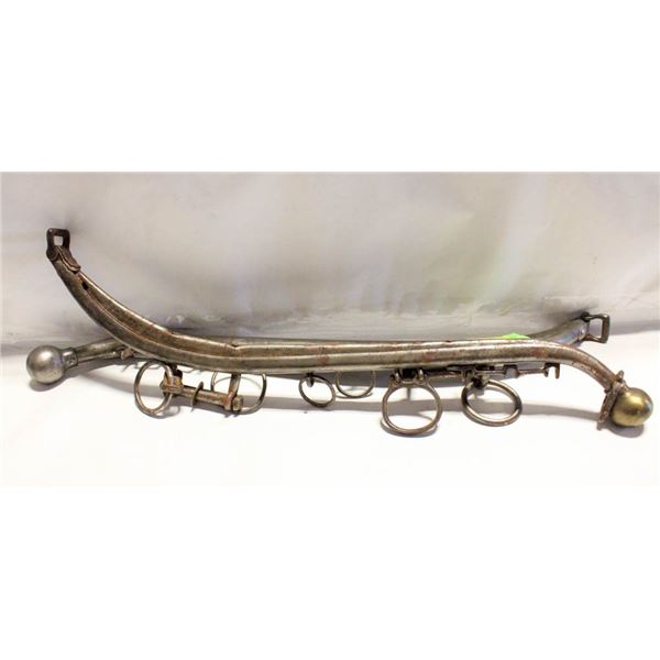 VINTAGE PAIR STEEL HORSE HAMES HARDWARE