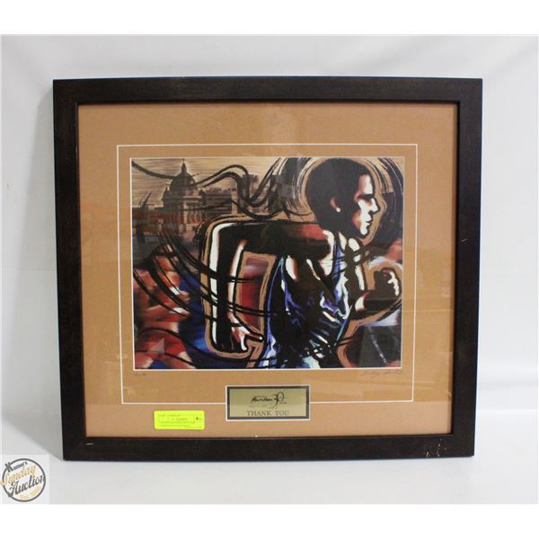MANITOBA MARATHON 2008 LIMITED EDITION PRINT