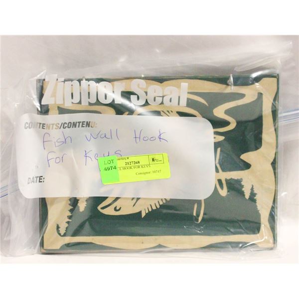 FISH WALL HOOK FOR KEYS