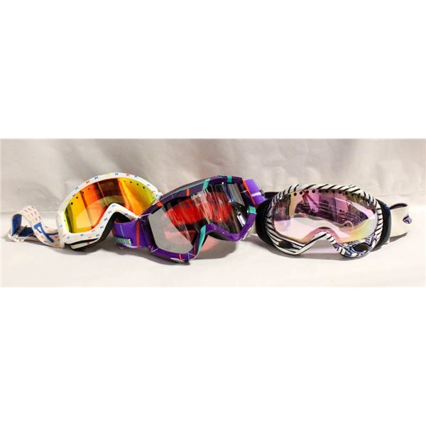GOGGLES FOR WINTER SPORTS, SNOWBOARDING, SKIING,