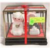 Image 1 : VINTAGE JAPANESE DOLLS IN DISPLAY BOX