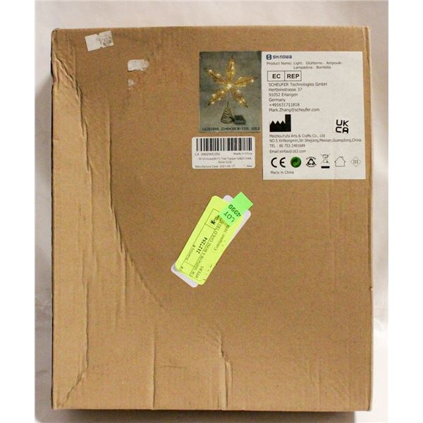 NEW SHINOWA ROSE GOLD TREE TOPPERS