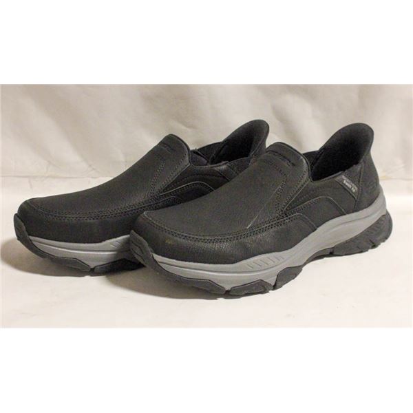SKECHERS MENS BLACK SHOES SIZE 9