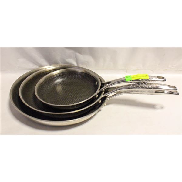 HENCKELS PARADIGM 3PC SKILLET SET
