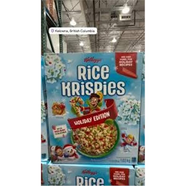 1.03KG KELLOGGS RICE KRISPIES HOLIDAY EDITION