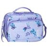 Image 1 : NEW ROOTS PURPLE FLOWER LUNCH BAG