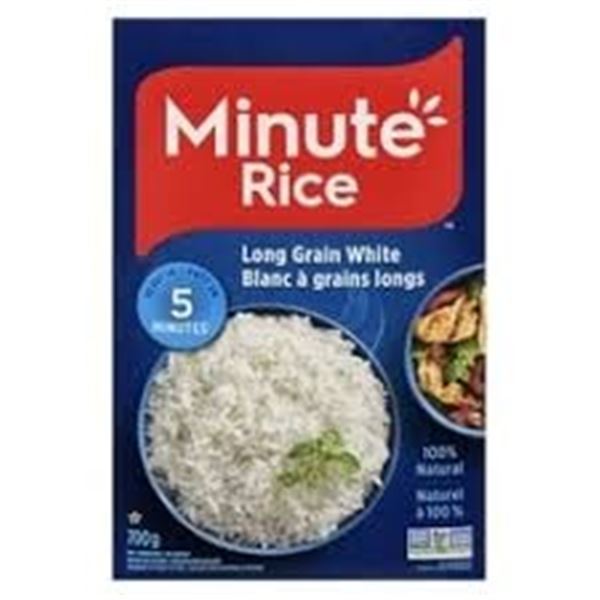 NEW W BOX 3KG MINUTE RICE LONG GRAIN WHITE