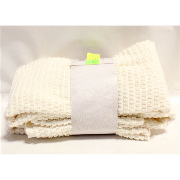 4PK EVOLUTION HAND TOWELS BEIGE