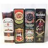 Image 1 : 4 VARIOUS WHISKEY RUM TINS EMPTY