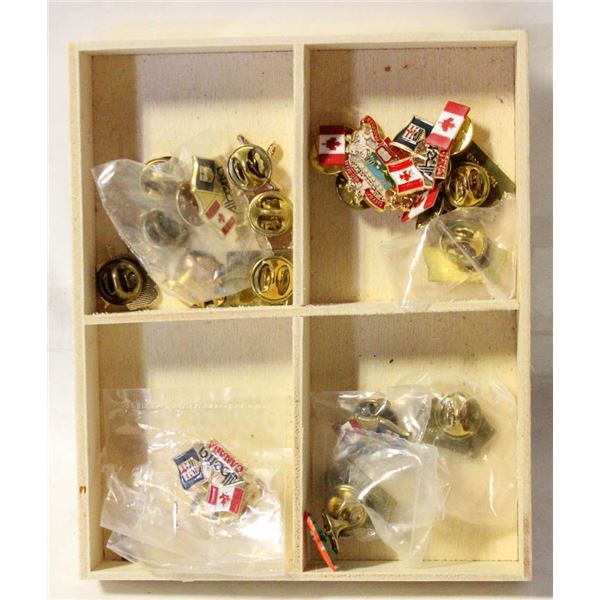 ESTATE LOT OF VARIOUS COLLECTABLE LAPEL PINS